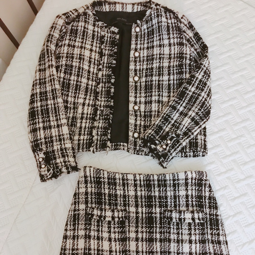 Zara 2 piece suit set